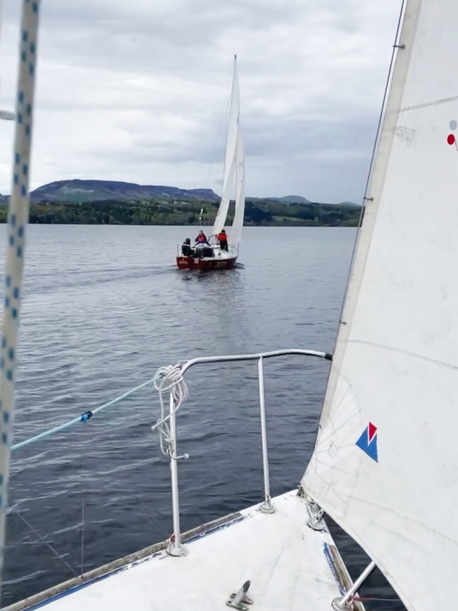 Sailing school in Sligo in the West of Ireland